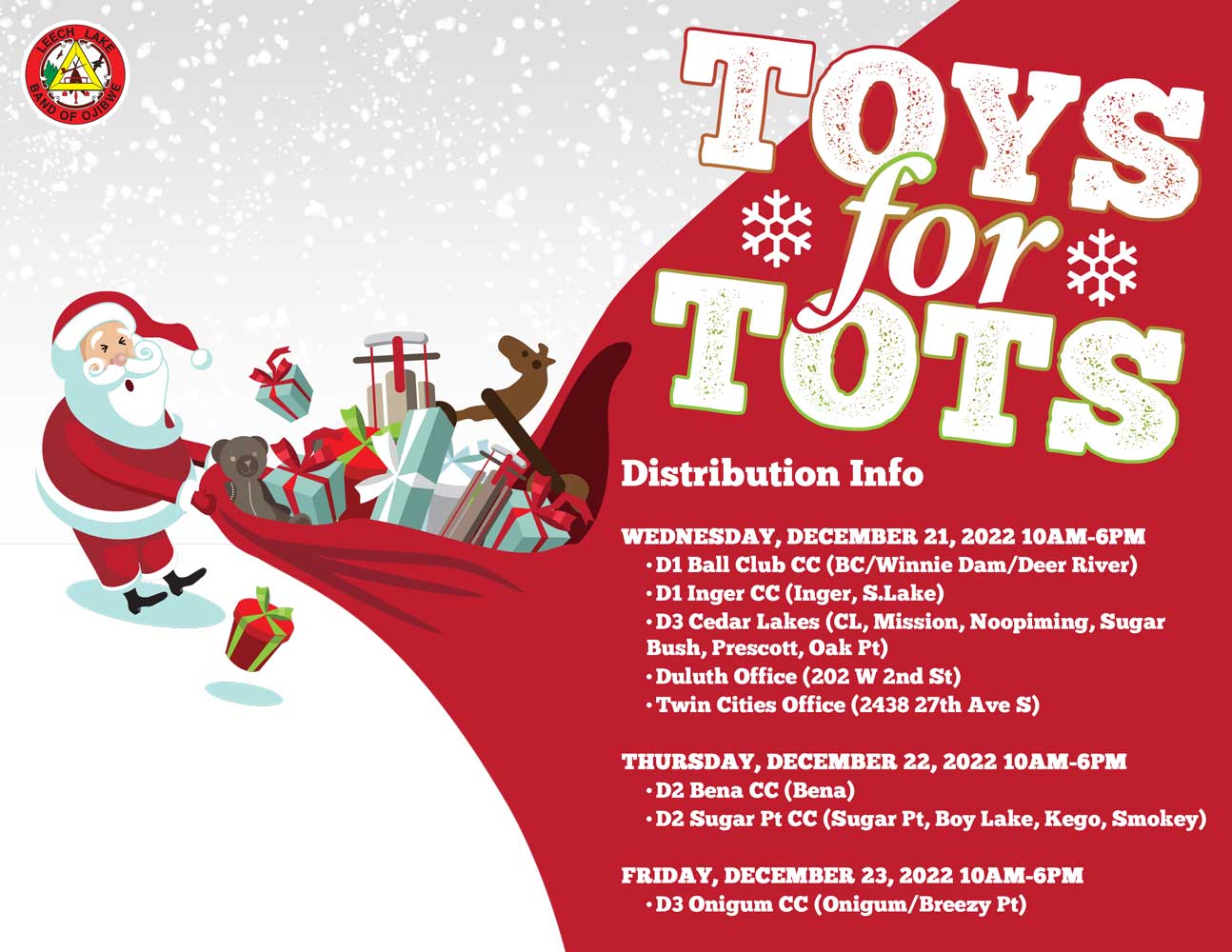 LLBO Toys for Tots Signup and Info